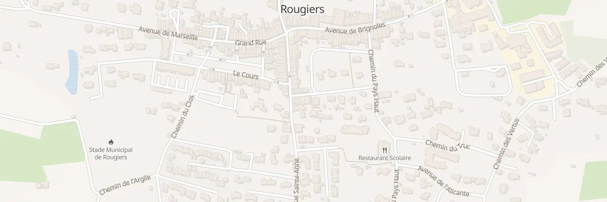 Plan du 8 Rue Constantine à Rougiers