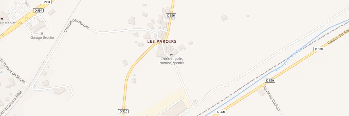 Plan du 14 Les Paroirs à Veynes