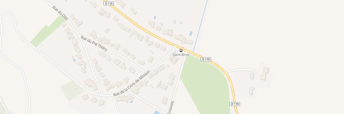 Plan du 1 Rue de la Croix de Mission à Pagney-derrière-Barine
