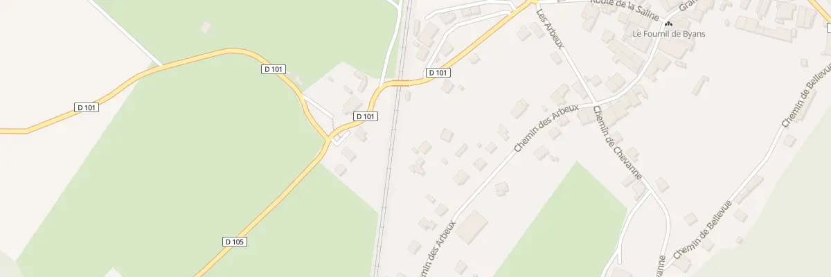 Plan du 18 Che des Arbeux à Byans-sur-Doubs