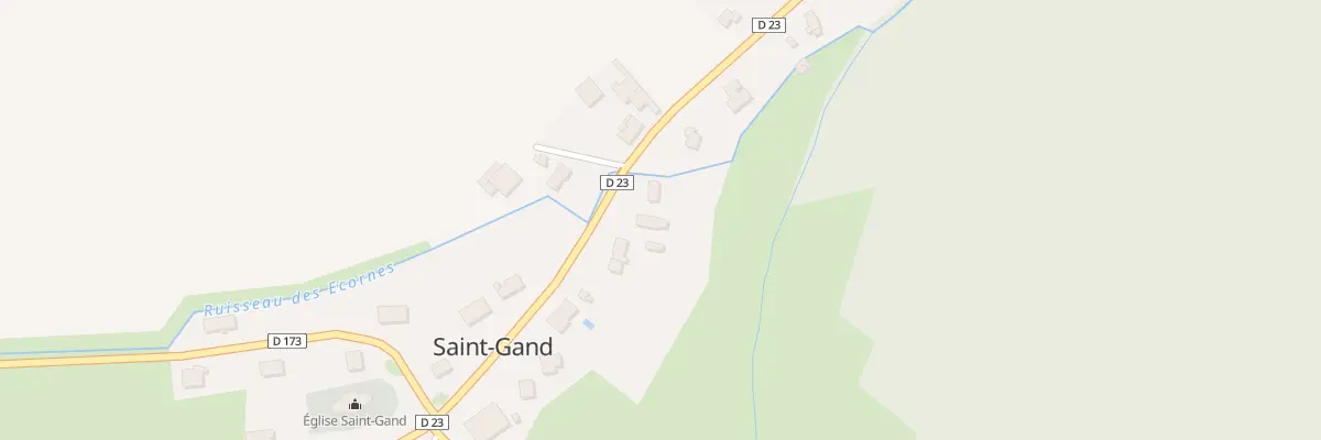 Plan du 5033 Gr Grande Rue à Saint-Gand