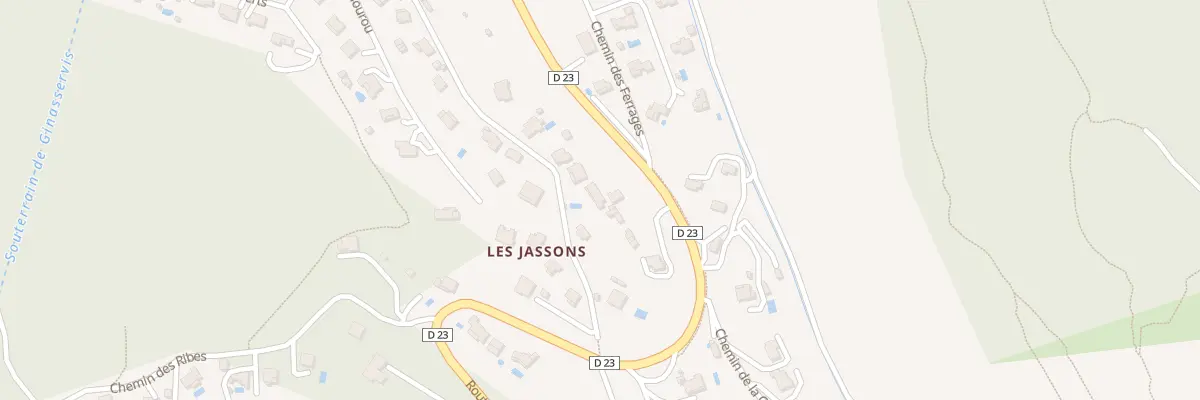 Plan du 12 Che des Jassons à Ginasservis