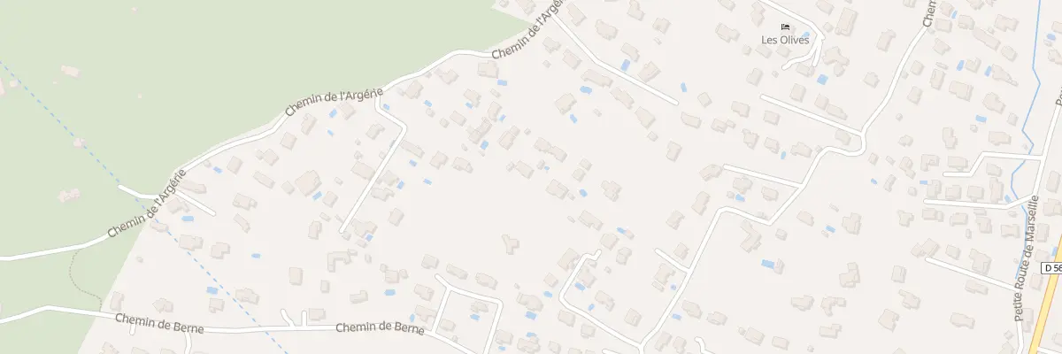 Plan du 5869 Che de l’Argérie à Saint-Maximin-la-Sainte-Baume