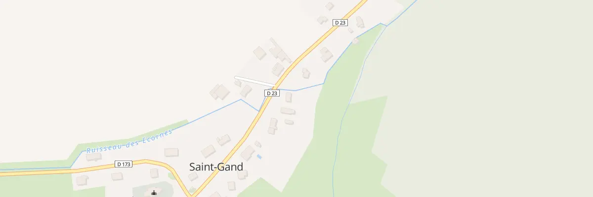 Plan du 16 Rte de Greucourt à Saint-Gand