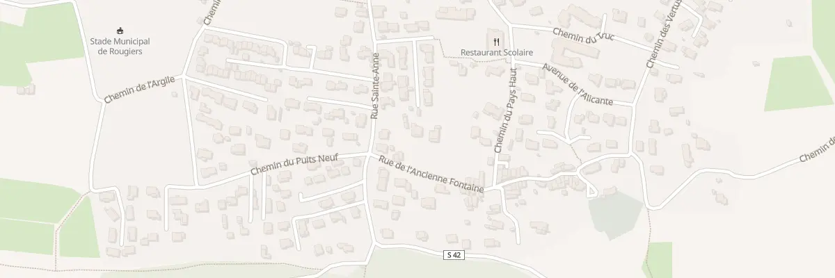 Plan du 9 Le Clos de Gres à Rougiers