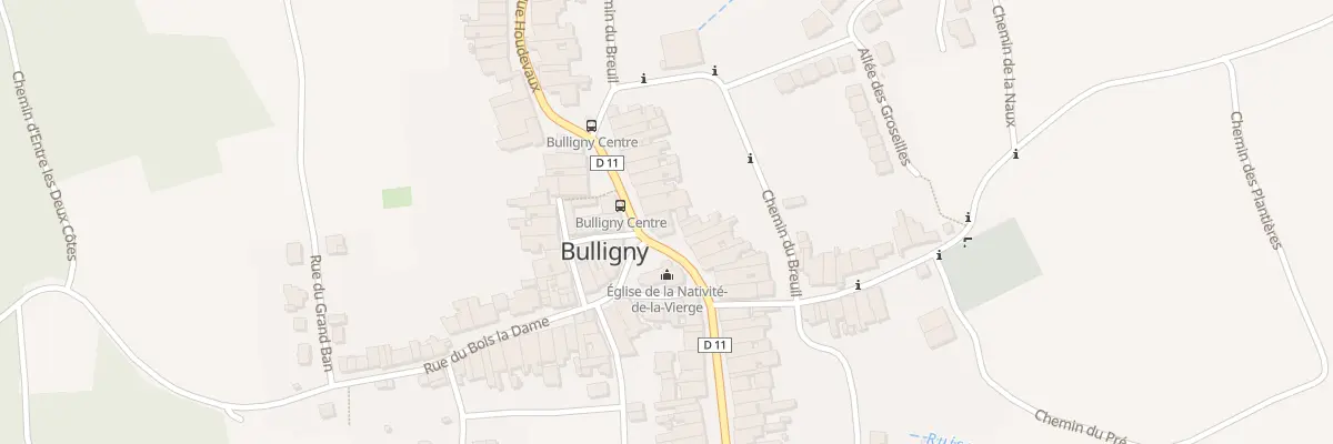 Plan du 3 Rue Mi la Ville à Bulligny