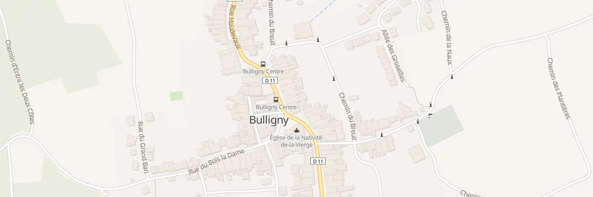 Plan du 5 Rue Mi la Ville à Bulligny