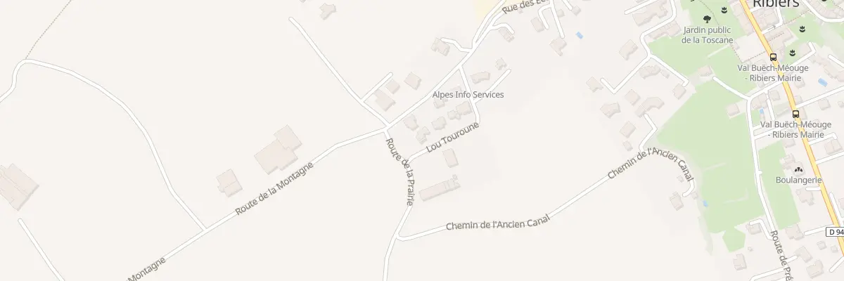 Plan du 5514 Lot La Prairie à Val Buëch-Méouge
