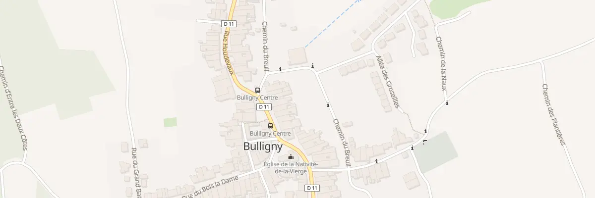 Plan du 13 Rue Mi la Ville à Bulligny