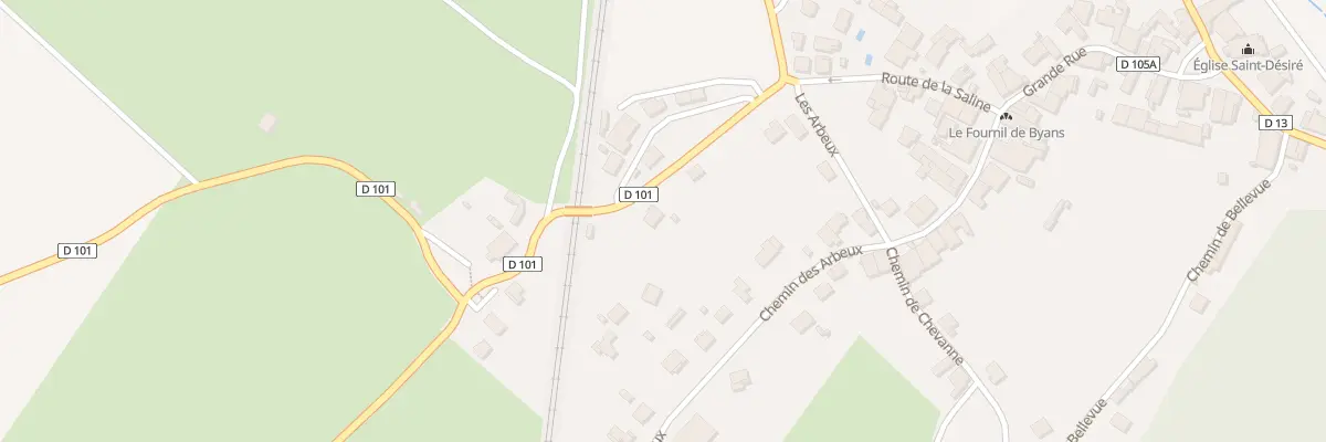 Plan du 15 Rte de la Saline à Byans-sur-Doubs