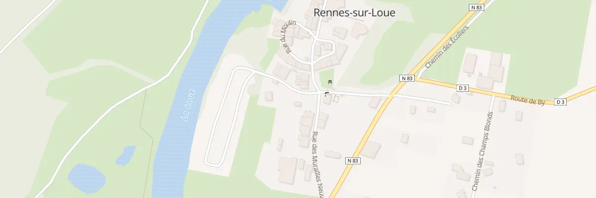 Plan du 5023 En Descendant l’Isle au Fa à Rennes-sur-Loue