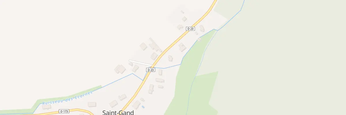 Plan du 18 Rte de Greucourt à Saint-Gand