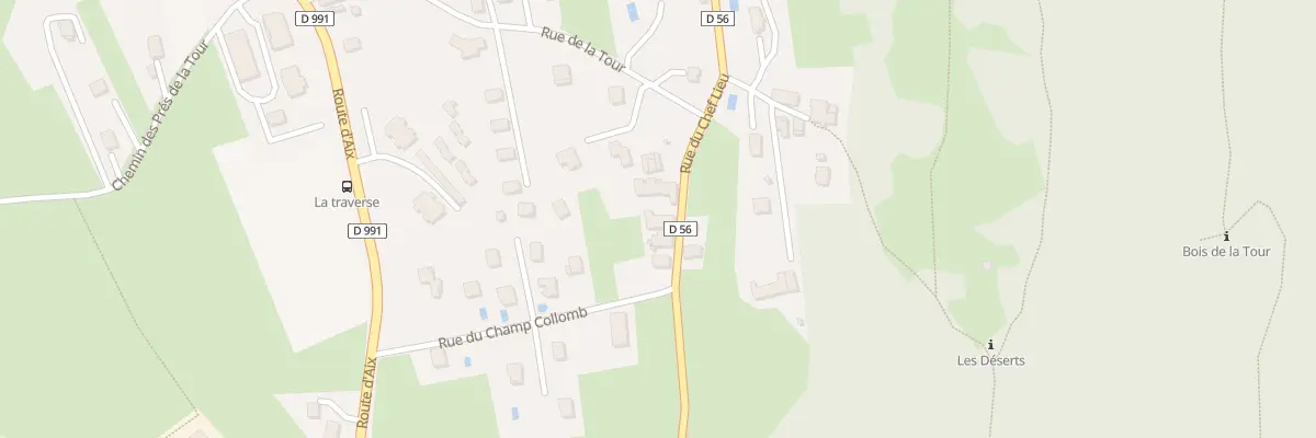 Plan du 620 Rue du Chef lieu à Chindrieux