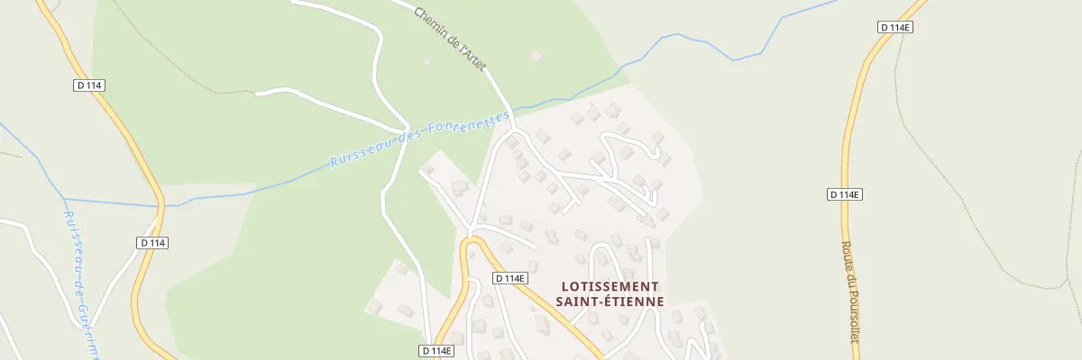 Plan du 5 Lot Le Taillefer à La Morte