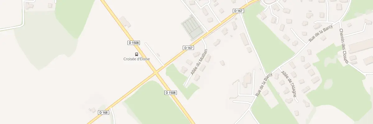Plan du 76 All du Mollien à Éloise