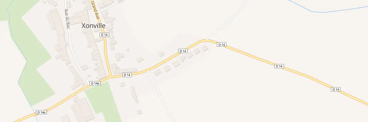 Plan du 8 Rte de Chambley à Xonville