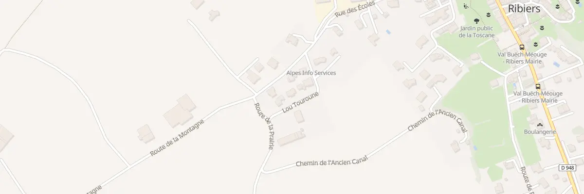 Plan du 5563 Lot La Prairie à Val Buëch-Méouge