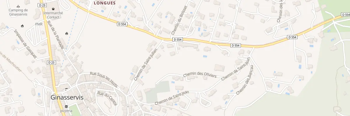 Plan du 1 Saint Jean à Ginasservis