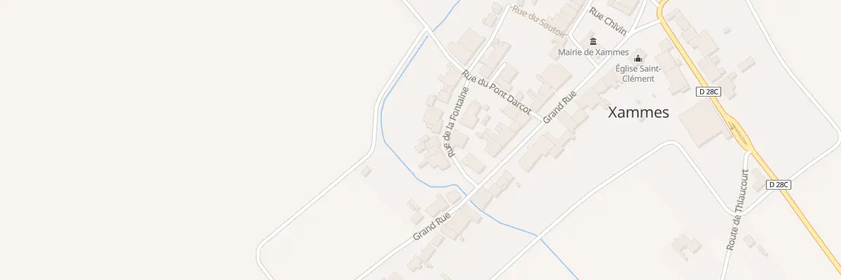 Plan du 5103 Rue de la Fontaine à Xammes