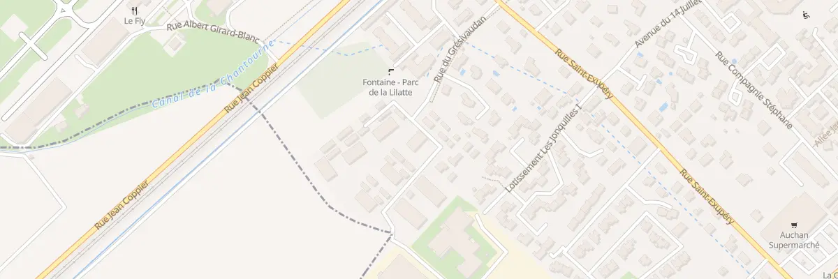 Plan du 210 Rue du Grésivaudan au Versoud