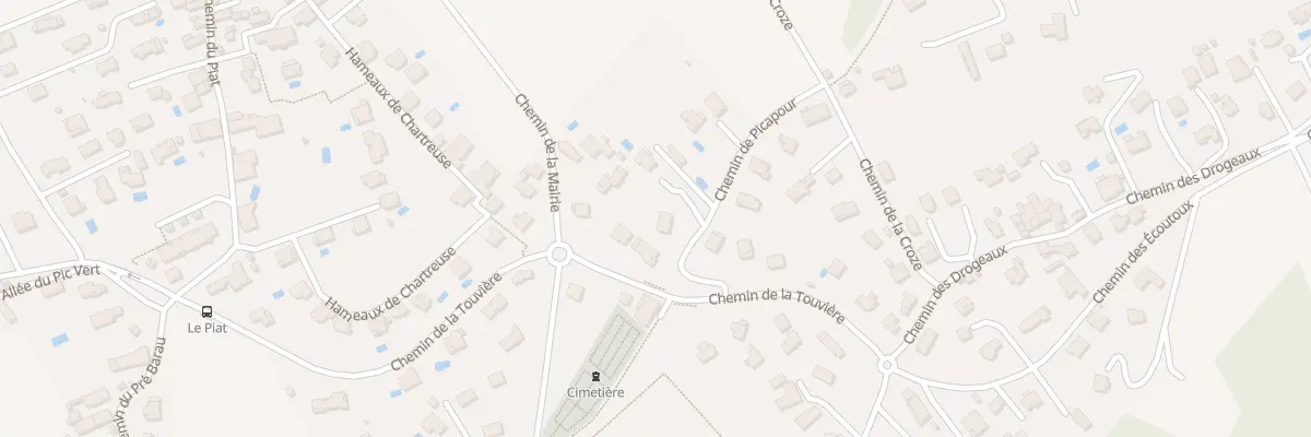 Plan du 55 Che du Picapour à Saint-Nazaire-les-Eymes