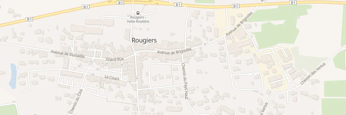 Plan du 5182 Rte de Brignoles à Rougiers