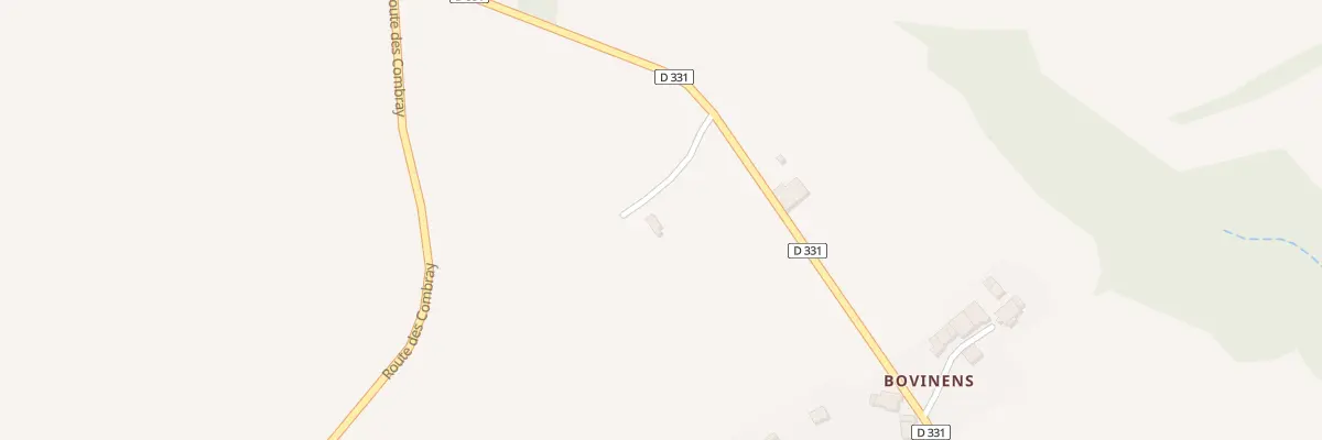 Plan du 2639 Rte de Chêne-En-Semine à Usinens