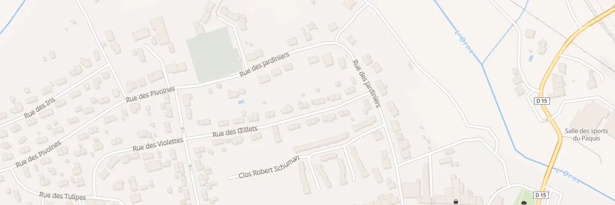 Plan du 14 Rue des Oeillets à Conflans-en-Jarnisy