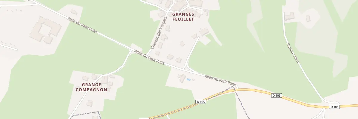 Plan du 6 All du Petit Puits à La Chapelle-sur-Furieuse
