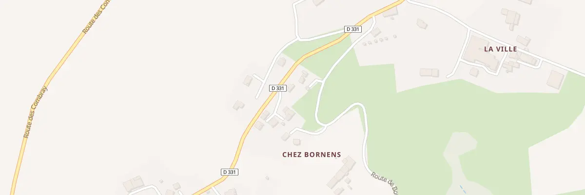 Plan du 1908 Rte de Chêne-En-Semine à Usinens
