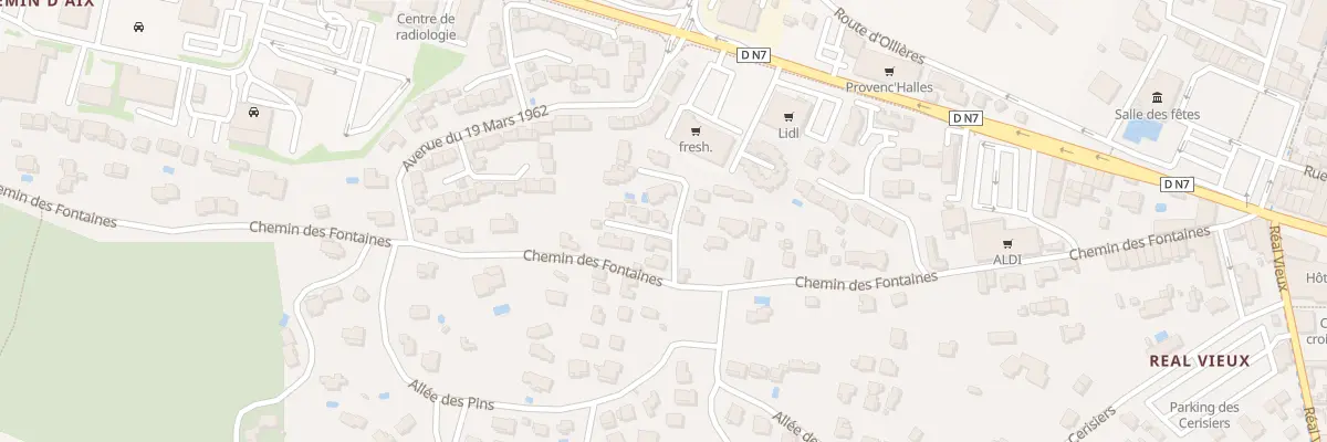 Plan du 468 Chem des Fontaines à Saint-Maximin-la-Sainte-Baume