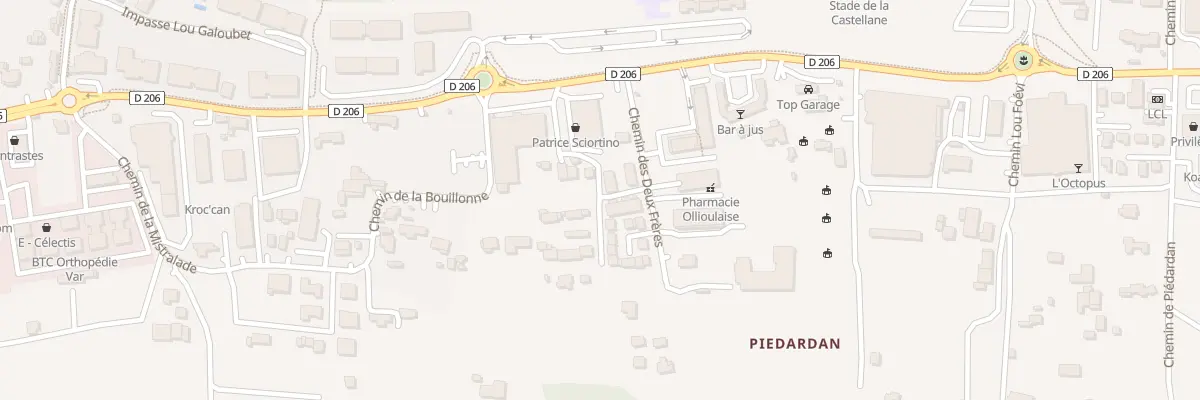 Plan du 584C Av Jean Monnet à Ollioules