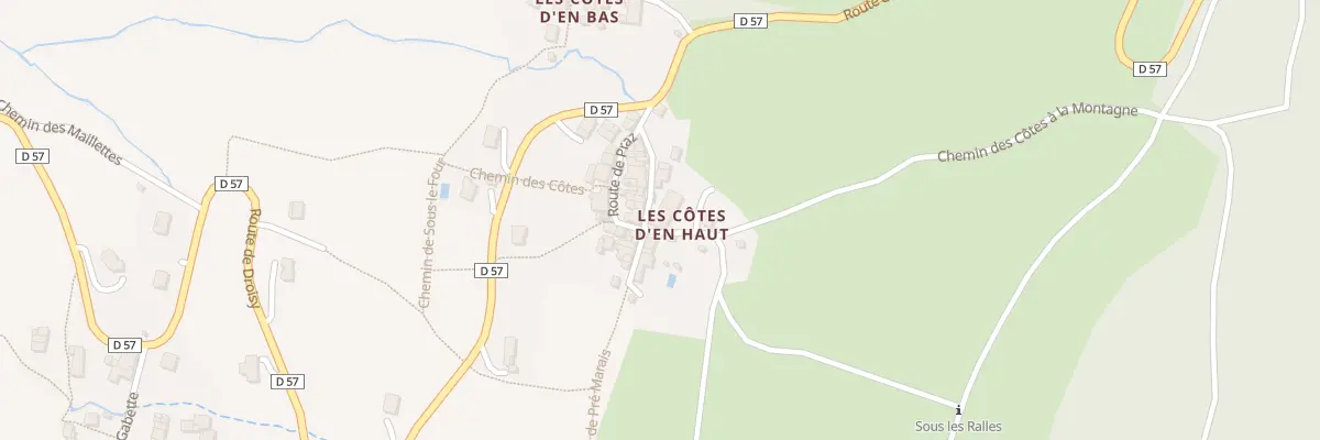 Plan du 5146 Les Cotes Nord à Seyssel