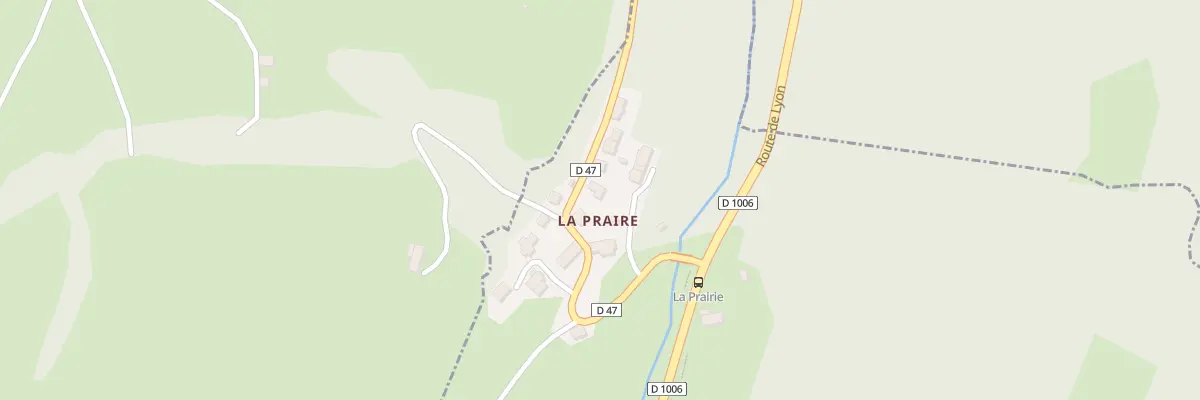 Plan du 252 Rte de La Praire à Saint-Thibaud-de-Couz