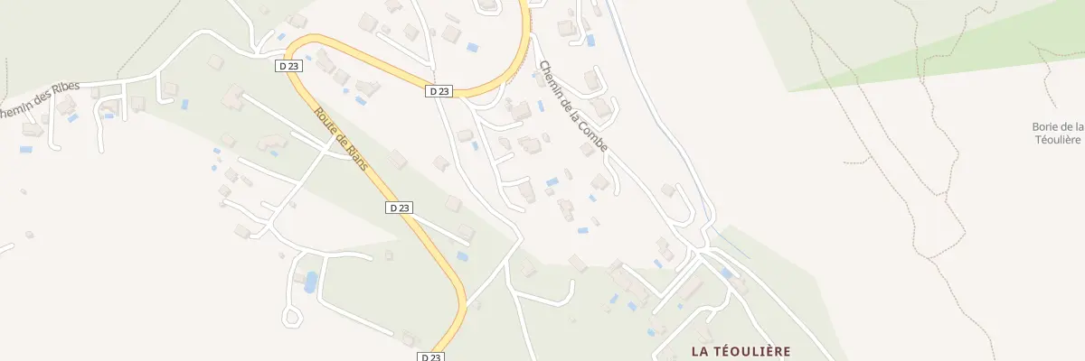 Plan du 6 Imp de la Peade à Ginasservis