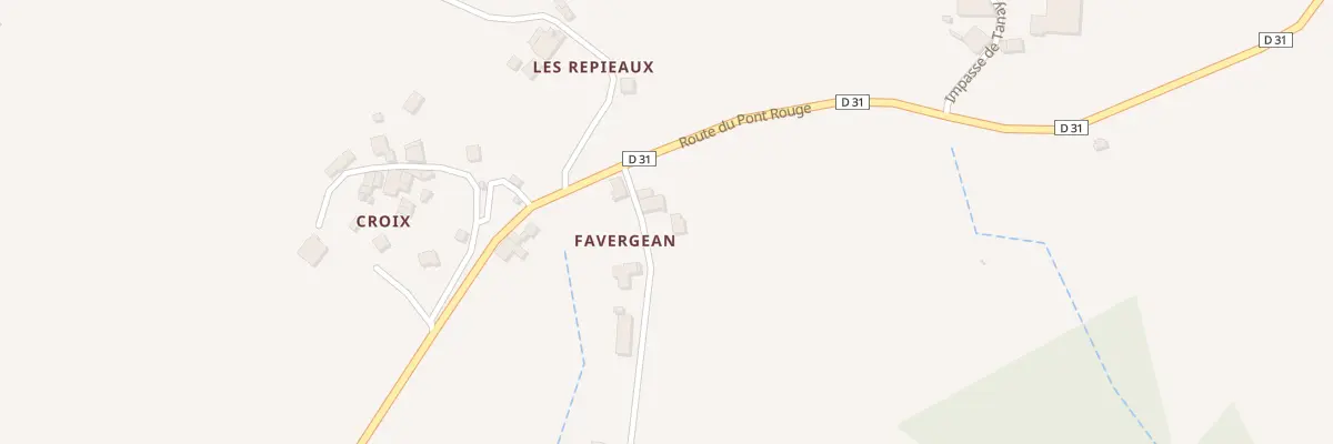 Plan du 41 Che de Lovanel à Usinens