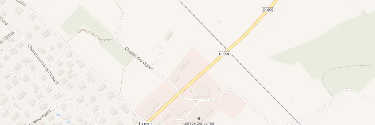 Plan du 5767 Che de Chalendrier à Saint-Nazaire-les-Eymes