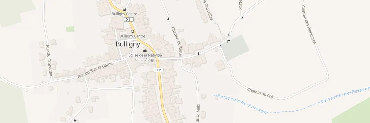 Plan du 3 Rue de la Paix à Bulligny