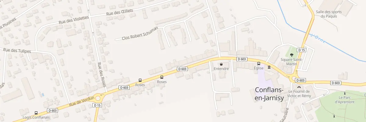 Plan du 42 Rue de Verdun à Conflans-en-Jarnisy
