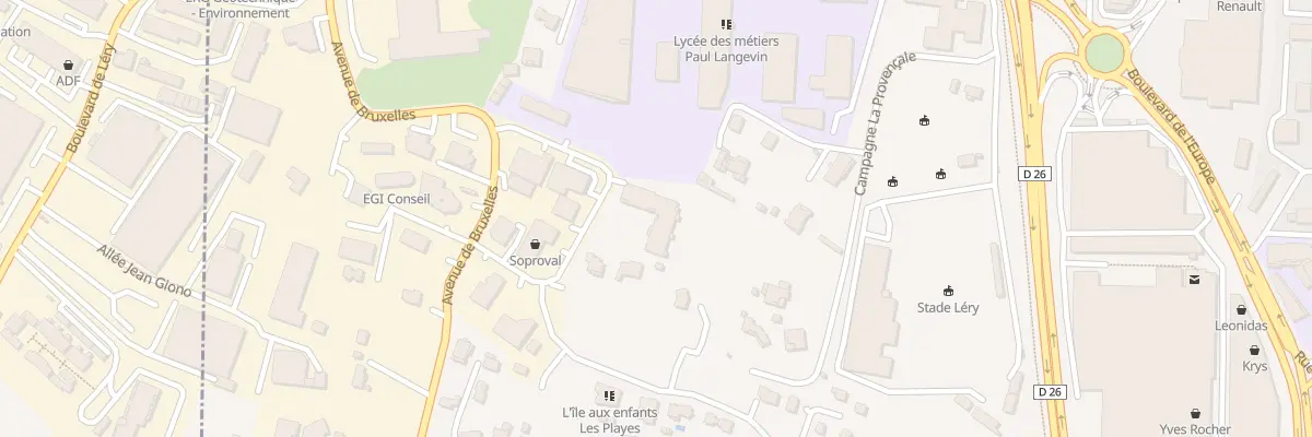 Plan du 128 Av du Luxembourg à La Seyne-sur-Mer