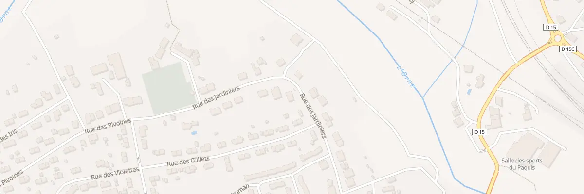 Plan du 23 Rue des Jardiniers à Conflans-en-Jarnisy