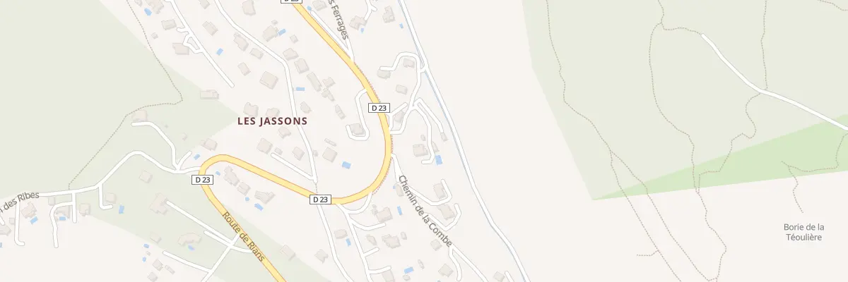 Plan du 41 Che de Carraoubo à Ginasservis