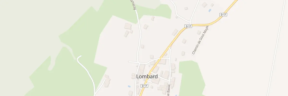 Plan du 2A Che de Mesmeray à Lombard
