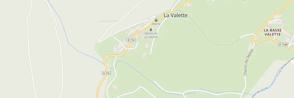 Plan du 112 Imp Pré Lafont à La Valette