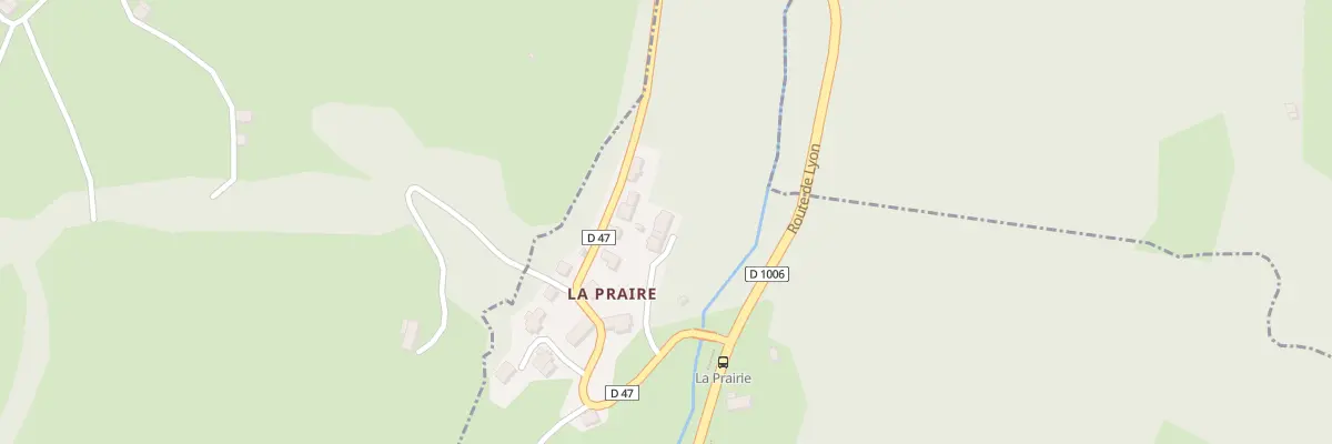 Plan du 54 Rte de La Praire à Saint-Thibaud-de-Couz