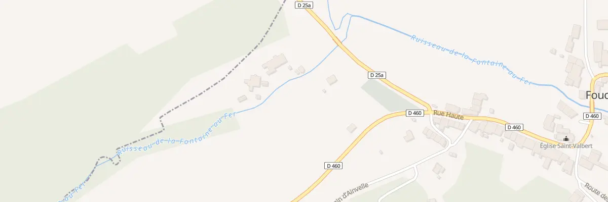 Plan du 135 Rte d’Isches à Fouchécourt