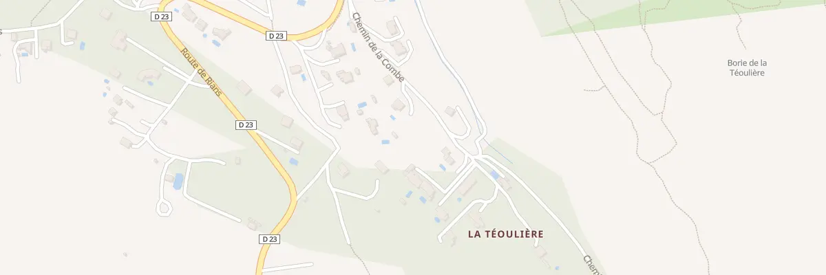 Plan du 5B Che de la Combe à Ginasservis