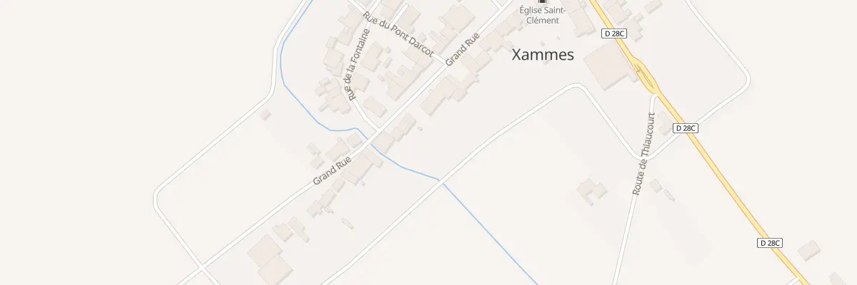 Plan du 19 Gr Grande Rue à Xammes