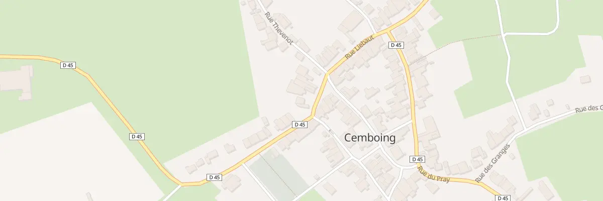 Plan du 3 Rue Liebaut à Cemboing