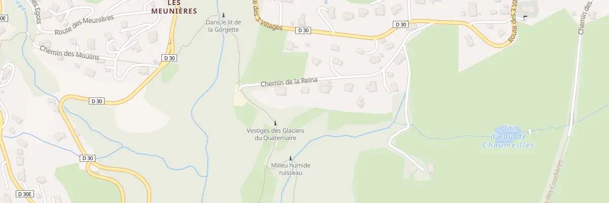 Plan du 5123 Che de la Reina à Plateau-des-Petites-Roches
